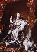 Hyacinthe Rigaud Portrait de Louis XV painting